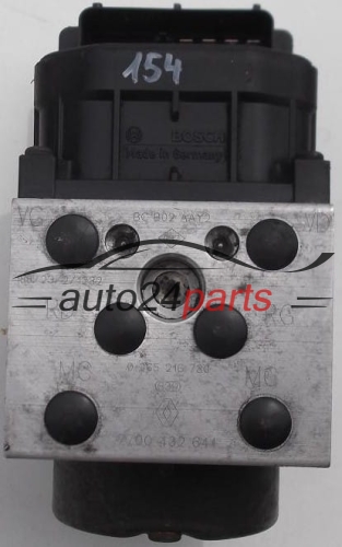 ABS RENAULT CLIO BOSCH 0 265 216 730, 0265216730, 7700 432 641, 7700432641, 0 273 004 418, 0273004418