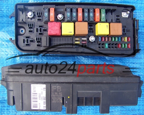 FUSE RELAY BOX ELECTRICAL COMFORT CONTROL MODULE BODY OPEL CHEVROLET HOLDEN VAUXHALL VECTRA C SIGNUM 13190892 FB 13 190 892, 519115000