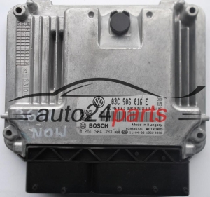 Μονάδα Ελέγχου Κινητήρα SKODA OCTAVIA 1.4 TSI BOSCH 0261S04393 03C906016E 03C906016C