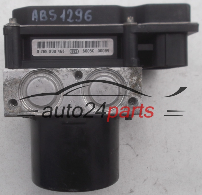 BOMBA HIDRAULICA Y CENTRALITA ABS VOLKSWAGEN FOX POLO BOSCH 0 265 231 626, 0265231626, 5Z0 614 117 B, 5Z0614117B, 0265800468