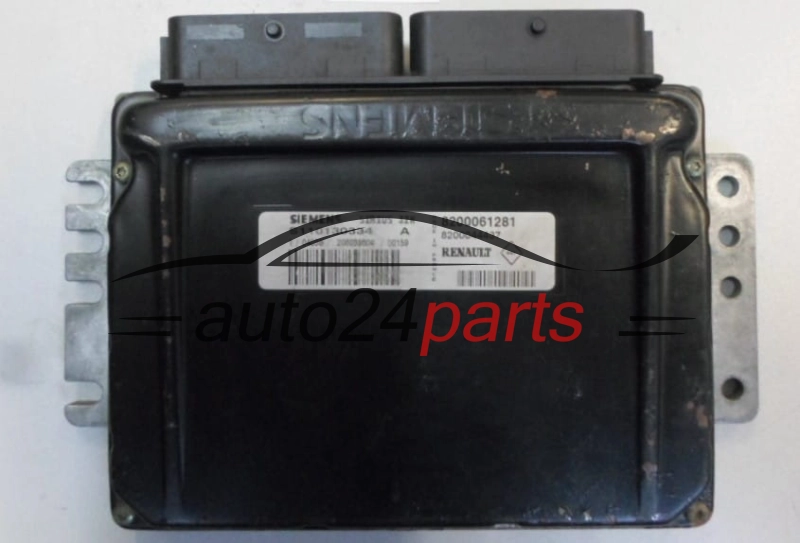 ECU CENTRALITA DE MOTOR  RENAULT CLIO 1.4 SIEMENS S110130334 A,  8200061281, 8200044437