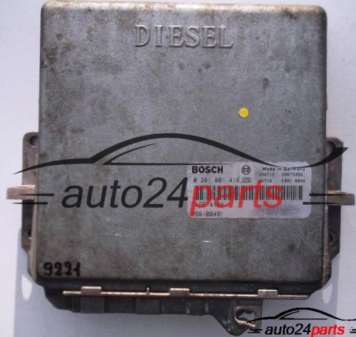  CENTRALINA DO MOTORE ROVER 420 2.0, BOSCH 0281001418, MSB100491