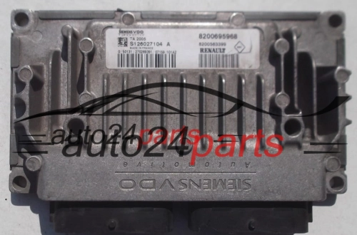 ECU αυτόματο κιβώτιο ταχυτήτων RENAULT MEGANE 1.9 SIEMENS VDO S126027104 A, S126027104A, 8200695968, 8200563399