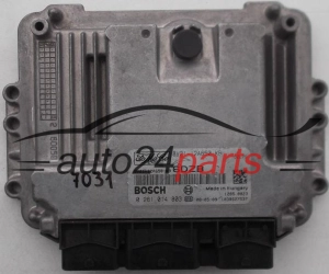 ECU CENTRALITA DE MOTOR FORD FIESTA 1.6 TDCI BOSCH 0 281 014 803, 0281014803, FoMoCo 8V21-12A650-KB, 8V2112A650KB, 1039S27537, 6DZB 