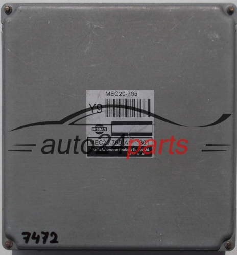 MOTORSTEUERGERÄT ECU STEUERGERAT NISSAN ALMERA 1.8 MEC20-705, MEC20705, A1, 1301, Y9