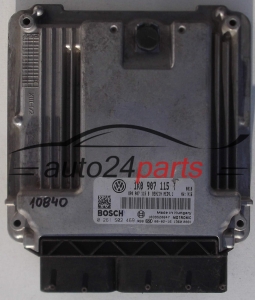 ECU ENGINE CONTROLLER VW VOLKSWAGEN GOLF 2.0T FSI BOSCH 0 261 S02 469, 0261S02469, 1K0 907 115 T, 1K0907115T 