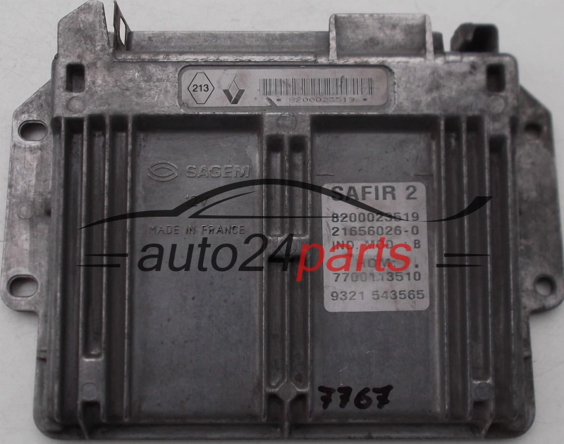 calculateur moteur pour renault twingo 1.2