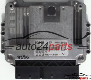 ECU ENGINE CONTROLLER FIAT DOBLO 1.9 JTD, BOSCH 0 281 012 865, 0281012865, 55206075, 223 4834A3ABM-N1