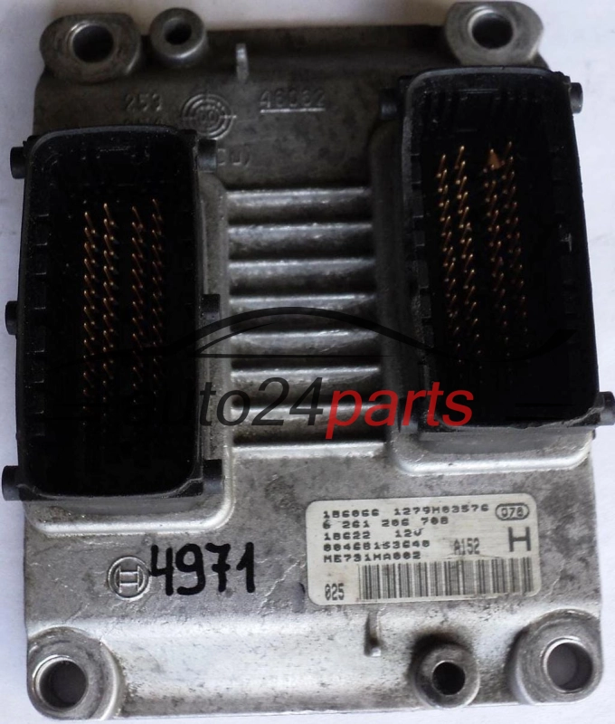 Centralina do motor Alfa Romeo 147 2.0 0261206708 00468153640