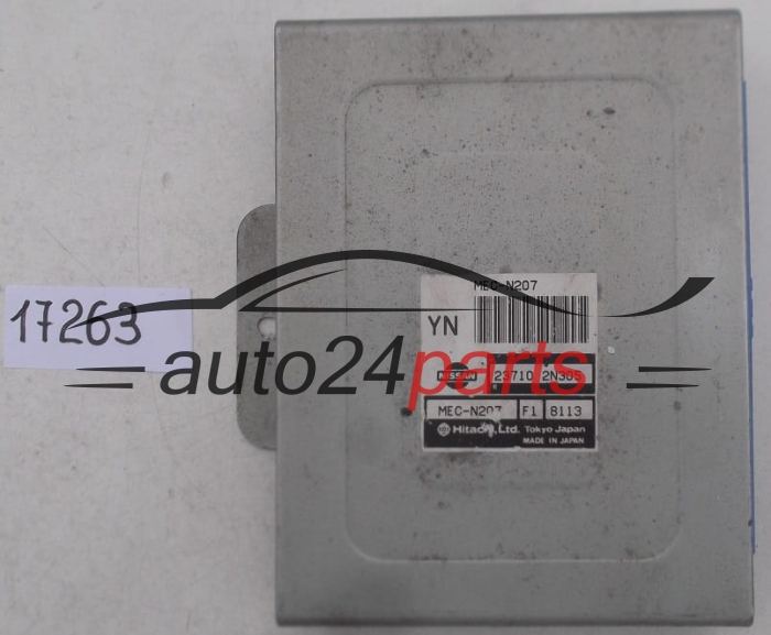 CENTRALINA MOTORE NISSAN ALMERA 1.4 HITACHI MEC-N207 F1, MECN207, 23710 2N305, 237102N305 YN