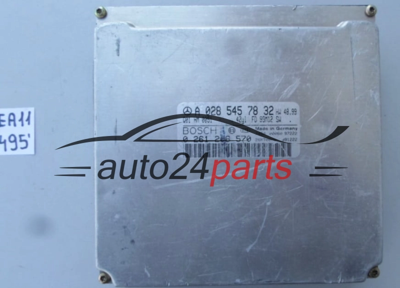 CENTRALINA DO MOTORE MERCEDES W170 SLK 230 A0285457832, 0285457832, A 028 545 78 32 BOSCH 0261206570, 0 261 206 570