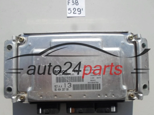 CITROEN XSARA PICASSO 1.6 BOSCH 0 261 206 606, 0261206606, 96 494 267 80, 9649426780, 9643840780, ME7.4.4 13