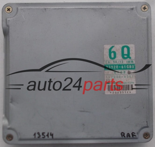 ECU CENTRALITA DE MOTOR SUZUKI BALENO DENSO 1120004351, 3392061GB0