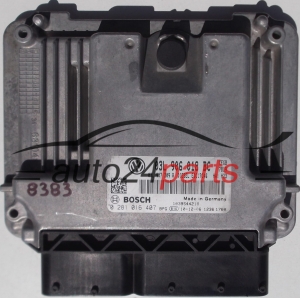 CALCULATEUR MOTEUR VW VOLKSWAGEN GOLF VI 2.0 TDI, BOSCH 0 281 016 407, BOSCH 0281016407, 03L 906 018 BC, 03L906018BC, 1039S44218