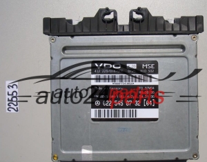 CENTRALINA DO MOTORE MERCEDES W202 C180 1.8 A0225458732, 0225458732, A 022 545 87 32, 412.229/018/006, 412229018006