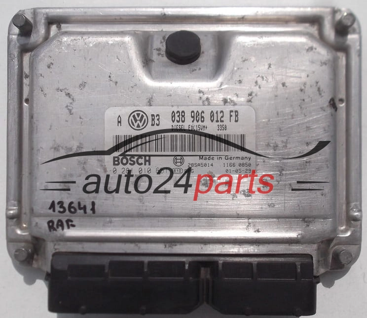 Μονάδα Ελέγχου Κινητήρα VOLKSWAGEN GOLF BOSCH 0281010651 038906012FB