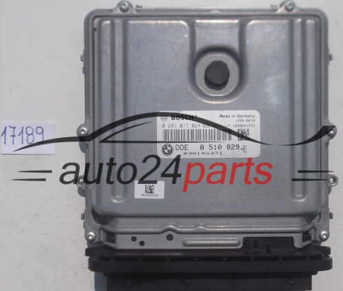 CENTRALINA DO MOTORE BMW E90, E92, BOSCH 0 281 017 024, 0281017024, DDE 8 510 829-01, DDE851082901, 8510829