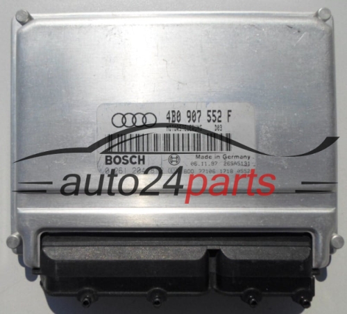 CENTRALINA DO MOTORE AUDI A4 2.4 BOSCH 0 261 204 812, 4B0 907 552 F