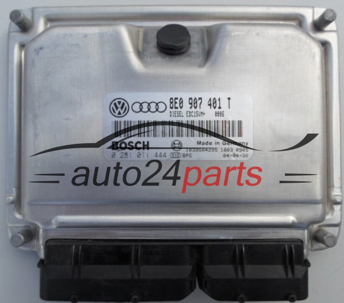 MOTORSTEUERGERÄT ECU STEUERGERÄT  VOLKSWAGEN PASSAT 2.5 TDI BOSCH 0 281 011 444, 8E0 907 401 T