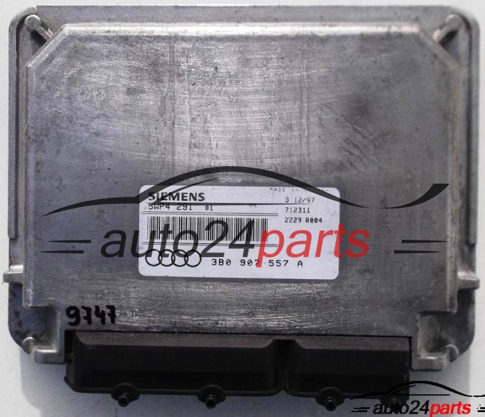 ECU ENGINE CONTROLLER AUDI A4, VW PASSAT 1.6, SIEMENS 5WP4 291, 5WP4291, 3B0 907 557 A, 3B0907557A