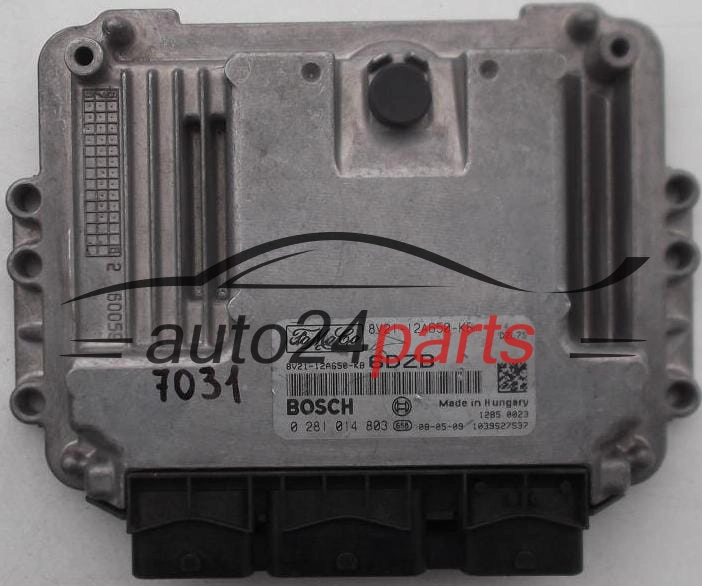 CENTRALINA DO MOTORE FORD FIESTA 1.6 TDCI BOSCH 0 281 014 803, FoMoCo 8V21-12A650-KB