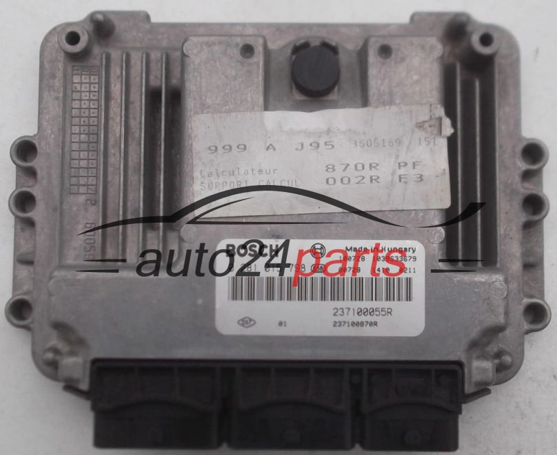 CENTRALINA MOTORE RENAULT MEGANE SCENIC 1.9 DCI BOSCH 0 281 015 798