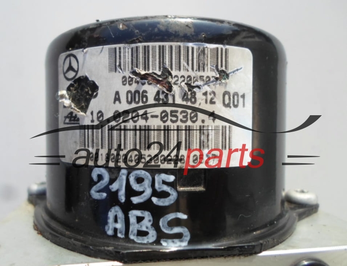 BOMBA HIDRAULICA Y CENTRALITA ABS MERCEDES A 006 431 48 12,  ATE 10.0204-0530.4