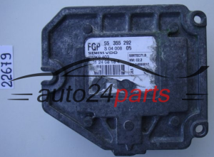 KOMPUTER STEROWNIK SILNIKA OPEL SAAB 9-3 1.8 Z18XE SIEMENS VDO 5WK9 403, 5WK9403, FGP 55 355 292, 55355292 - 