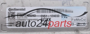 CALCULATEUR MOTEUR FORD FOCUS CONTINENTAL S180127202K0, FoMoCo CV61-12A650-ML, 6GXK 