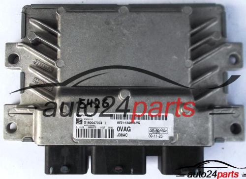 ECU ENGINE CONTROLLER FORD FIESTA 1.4 EMS2102 S180047004I, S180047004 I, 8V2112A650VG, 8V21-12A650-VG 0VAG