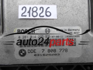 MINI COOPER 1.6 DIESEL BOSCH 0281014295, 0 281 014 295, DDE 7808778, 7 808 778