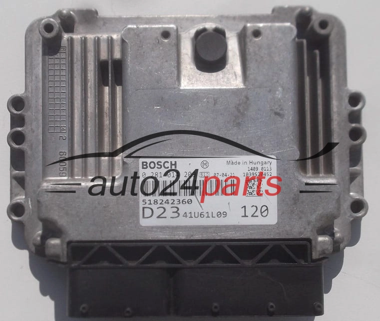 Μονάδα Ελέγχου Κινητήρα FIAT DUCATO 2.3 JTD BOSCH 0 281 014 209,  518242360
