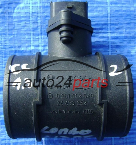 MEDIDOR DE FLUJO DE AIRE CAUDALIMETRO 1.3 CDTI  Y13DT Z13DT 1.7 CDTI Z17DTL Z17DTH  OPEL ASTRA CORSA COMBO TIGRA BOSCH 0 281 002 549, 0281002549, 24 439 252, 93177718, 836635, 8 36 635