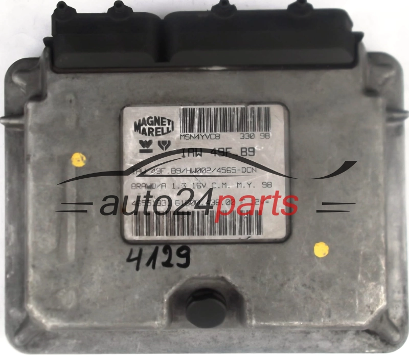 calculateur moteur pour fiat bravo, brava 1.6 