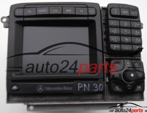 RADIO CD NAVI MERCEDES S CLASS W220/ W215 COMAND 2.5 E BOSCH 7 612 001 671, 7612001671, A 220 827 04 42, A2208270442, 8 638 204 257, 8638204257, 8 618 842 873, 8618842873 