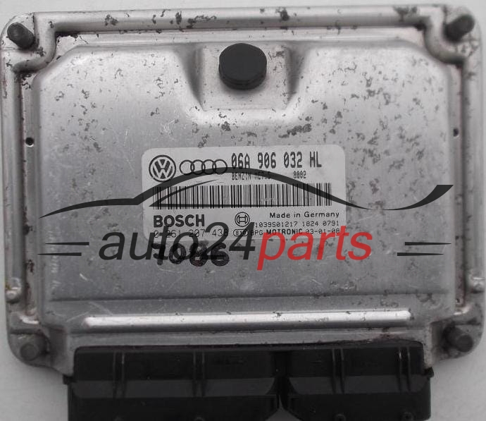 ΜΟΝΑΔΑ ΕΛΕΓΧΟΥ ΚΙΝΗΤΗΡΑ SKODA OCTAVIA 1.8 T AUM BOSCH 0261207438, 06A906032HL, 1039S01217