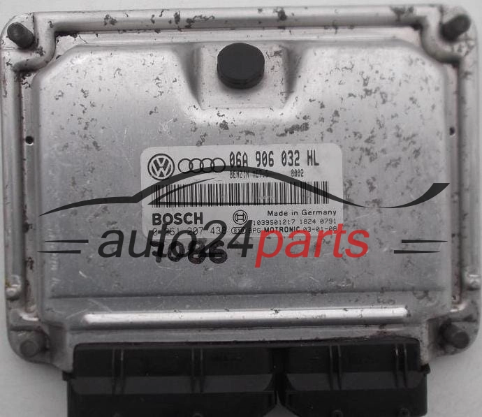 ΜΟΝΑΔΑ ΕΛΕΓΧΟΥ ΚΙΝΗΤΗΡΑ SKODA OCTAVIA 1.8 T AUM BOSCH 0261207438, 06A906032HL, 1039S01217