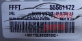 CALCULATEUR MOTEUR OPEL ASTRA ZAFIRA 1.6 Z16XEP DELPHI DELCO 55561172 FFFT, 55561172FFFT , MT35E 2.3