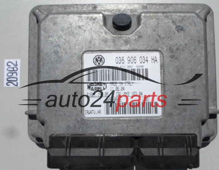 Centralita de motor Seat Ibiza Cordoba 1.4 BKY 036906034HA 6160115005 61601.150.05 IAW4TV.HA Gasolina 4TV 003 6290