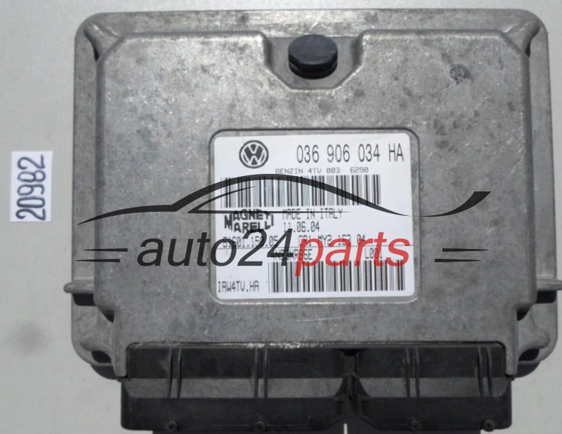 Centralita de motor Seat Ibiza Cordoba 1.4 BKY 036906034HA 6160115005 61601.150.05 IAW4TV.HA Gasolina 4TV 003 6290