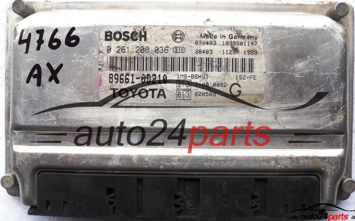 ΜΟΝΑΔΑ ΕΛΕΓΧΟΥ ΚΙΝΗΤΗΡΑ TOYOTA YARIS 1.0 89661-0D210 1SZ-FE