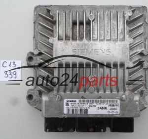 KOMPUTER STEROWNIK SILNIKA FORD FOCUS 1.8 TDCI SIEMENS 5WS40303J-T, 5WS40303JT, FoMoCo 4M51-12A650-JK 4M5112A650JK, 3ANK, SID202