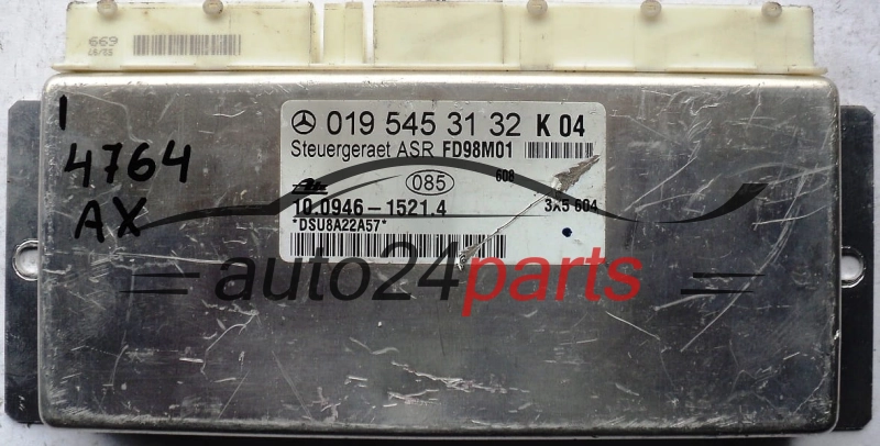 ABS STEROWNIK ASR MERCEDES W202 0195453132, 019 545 31 32, ATE 10.0946-1521.4, 10094615214