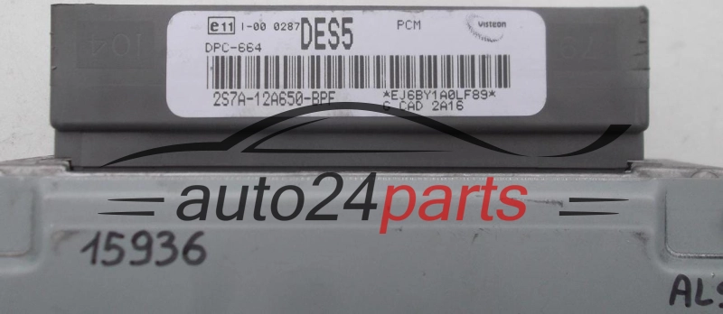 CENTRALINA MOTORE FORD MONDEO 2.0 TDCI 2S7A-12A650-BPF, 2S7A12A650BPF, DES5