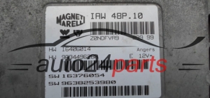 Μονάδα Ελέγχου Κινητήρα CITROEN PEUGEOT MAGNETI MARELLI IAW 48P.10, IAW48P10, HW 16406014, 9638253980