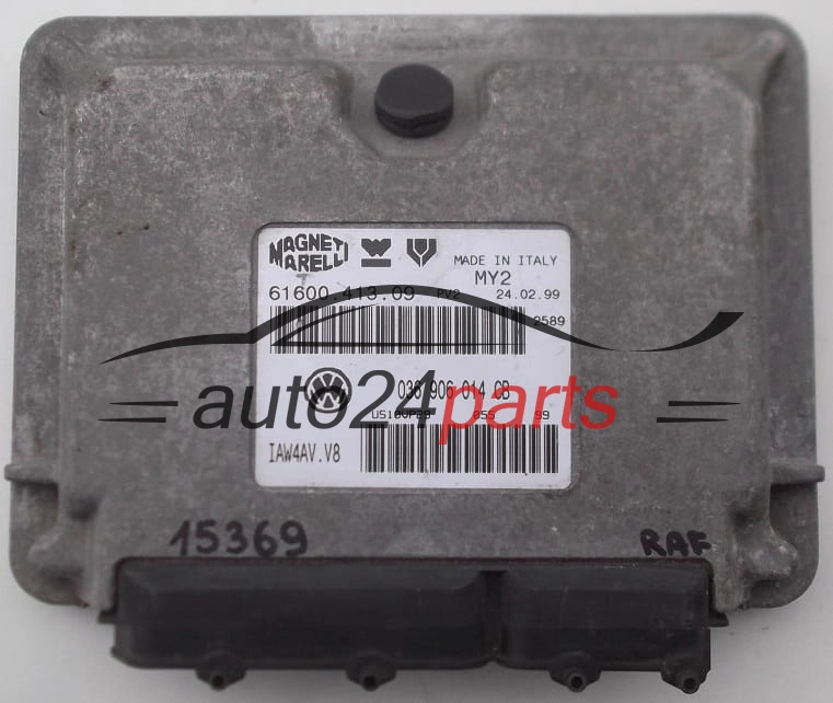 CENTRALINA DO MOTORE VW VOLKSWAGEN LUPO 1.4, 036 906 014 CB, 036906014CB, 61600.413.09, 6160041309, IAW4AV.V8, IAW4AVV8