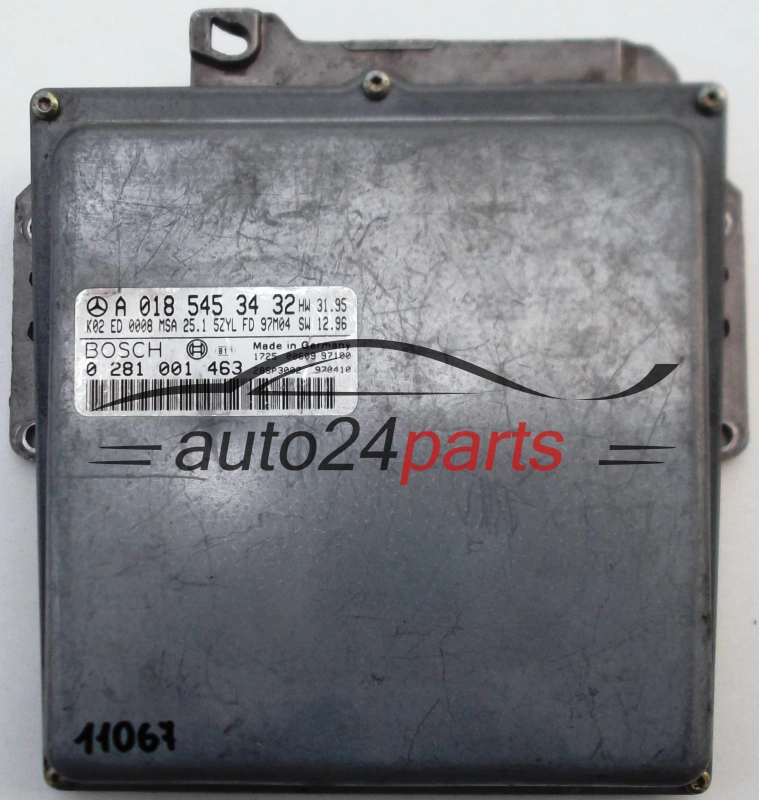 CENTRALINA DO MOTORE  MERCEDES W202 C250 2.5 TDI BOSCH 0281001463 A0185453432