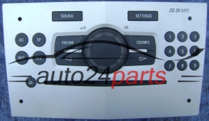 RADIO CD 30 MP3 2008- OPEL ASTRA AGILA CORSA MERIVA VECTRA ZAFIRA