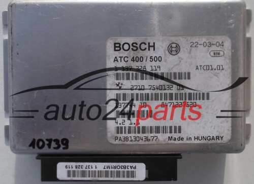 ECU AUTOMATIC GEARBOX BMW X3 X5 1 137 328 119, 1137328119, 2710 7540132-01, 2710754013201 
