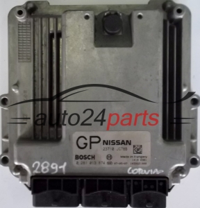 KOMPUTER STEROWNIK SILNIKA NISSAN X-TRAIL 2.0 DCI BOSCH 0281013874, 0 281 013 874, 23710JG78B GP, 23710-JG78B, 23710 JG78B - 